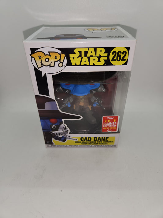 #262 Cad Bane 2018 SUMMER CONVENTION EXCLUSIVE Star Wars Funko Pop