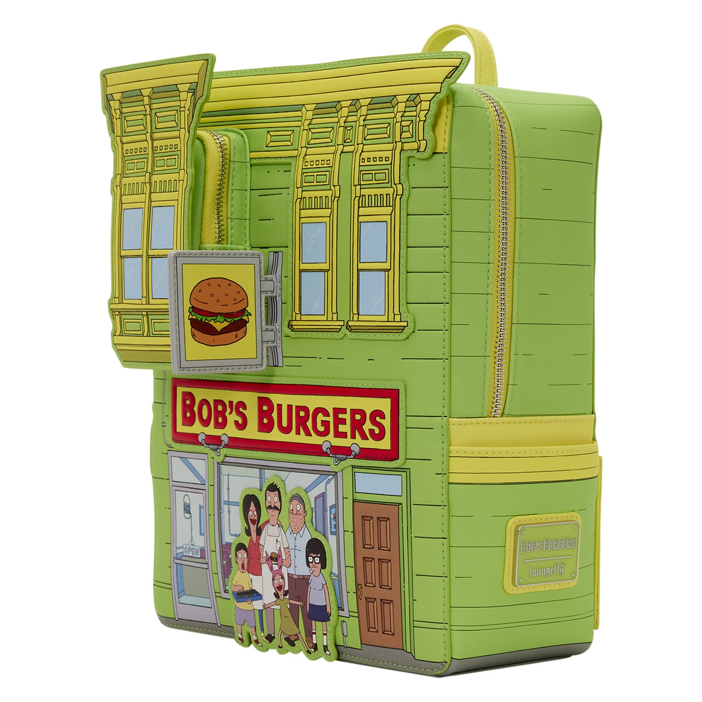 Bob's Burgers Restaurant Loungefly Mini Backpack