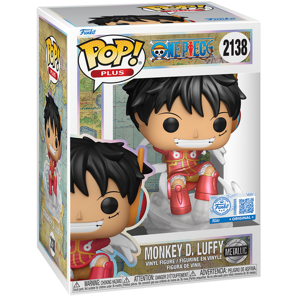 #2138 Monkey D. Luffy Egghead METALLIC One Piece Funko Pop