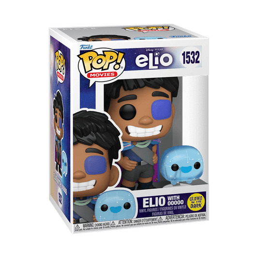 #1532 Elio with Ooooo GLOW Disney Funko Pop