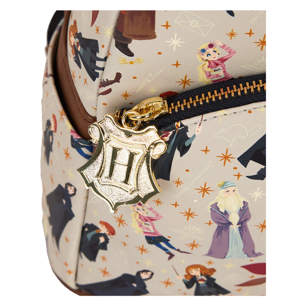 Harry Potter Spring AOP Loungefly Mini Backpack