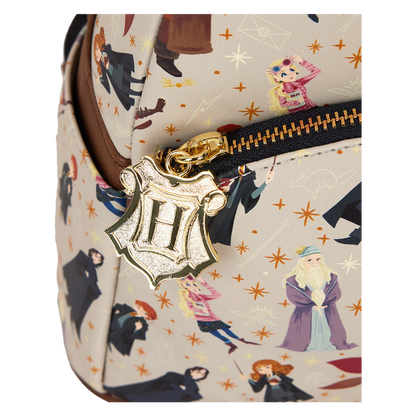 Harry Potter Spring AOP Loungefly Mini Backpack