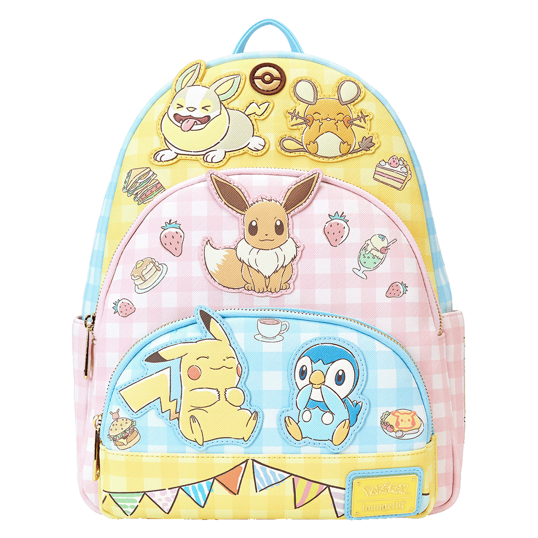 Pokemon Cafe Triple Pocket Loungefly Backpack