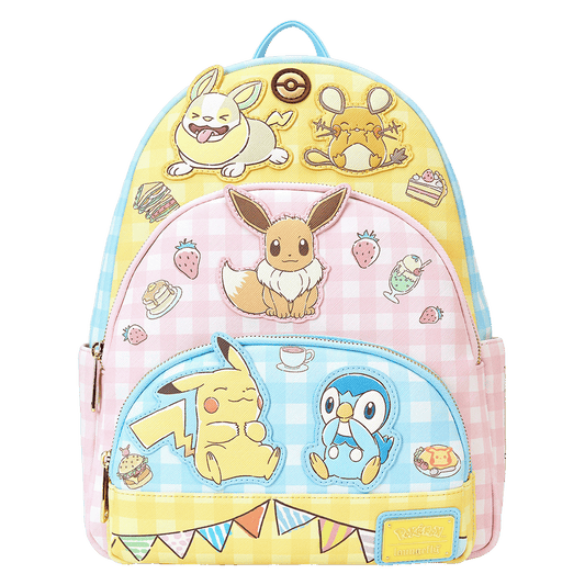 Pokemon Cafe Triple Pocket Loungefly Backpack