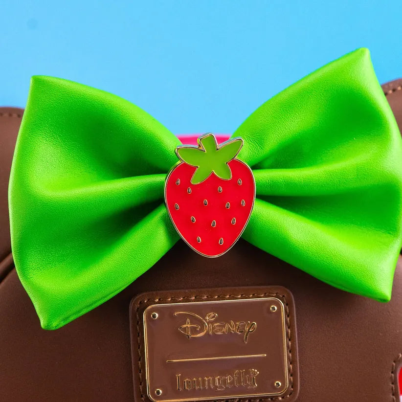 Minnie Mouse SCENTED Chocolate Strawberry Disney Loungefly Mini Backpack