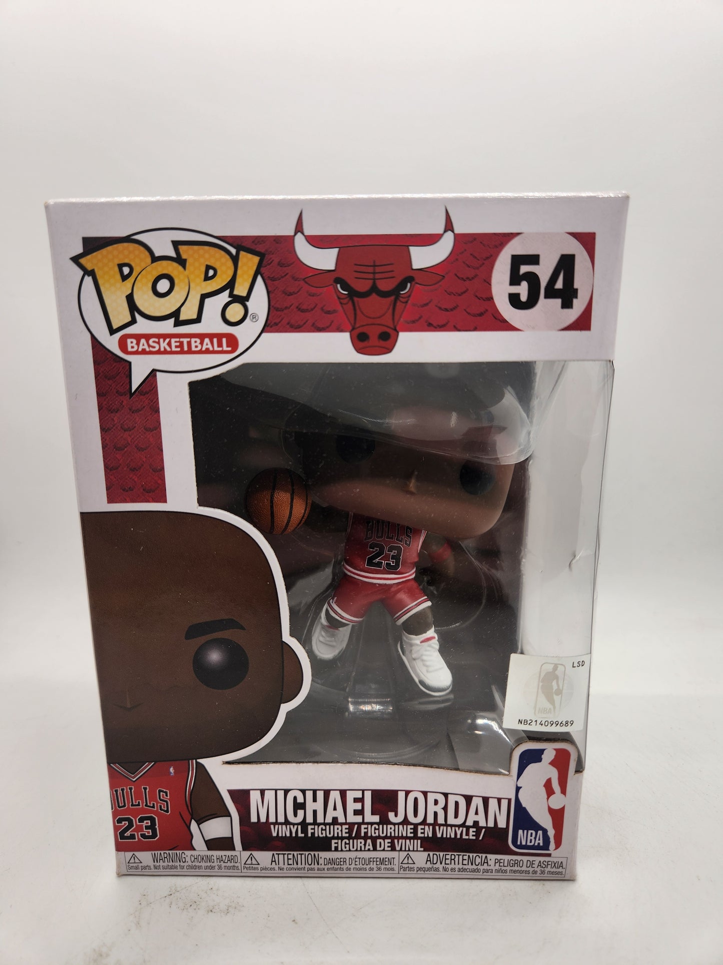 #54 Michael Jordan NBA Basketball Funko Pop