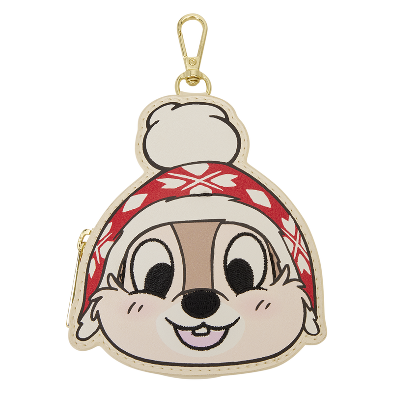 Mickey Mouse and Friends Holiday Snow Disney Loungefly Tote Bag with Coin Purse
