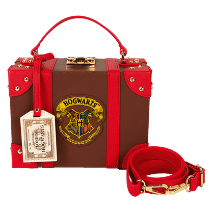 Loungefly Harry Potter Hogwarts Express Luggage Crossbody Bag