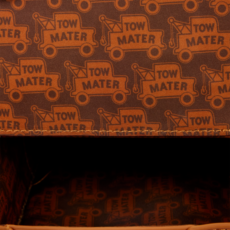 Tow Mater Cars 20th Anniversary Figural Disney Pixar Loungefly Crossbody Bag