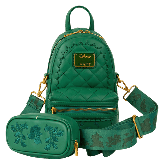 Bambi Quilted Disney Loungefly Convertible Sling Bag