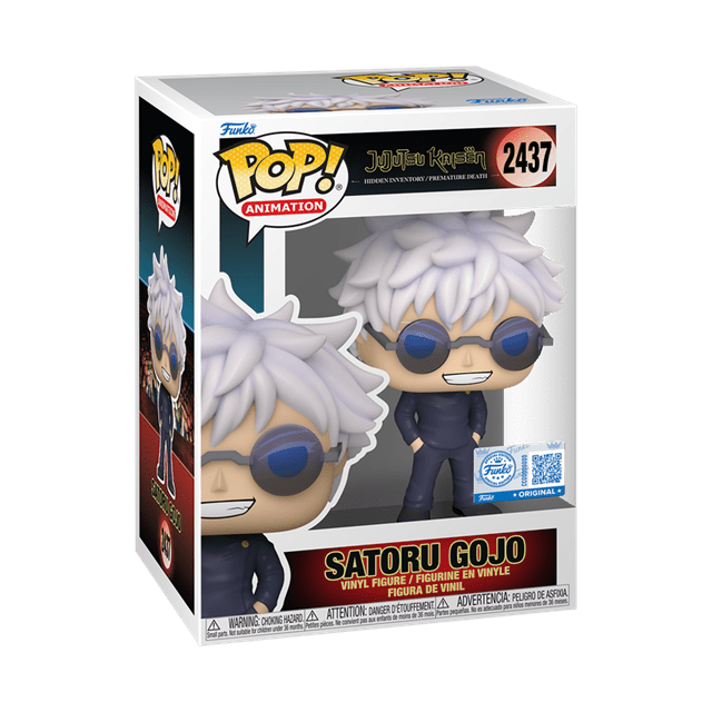 #2437 Satoru Gojo Jujutsu Kaisen JJK Animation Funko Pop