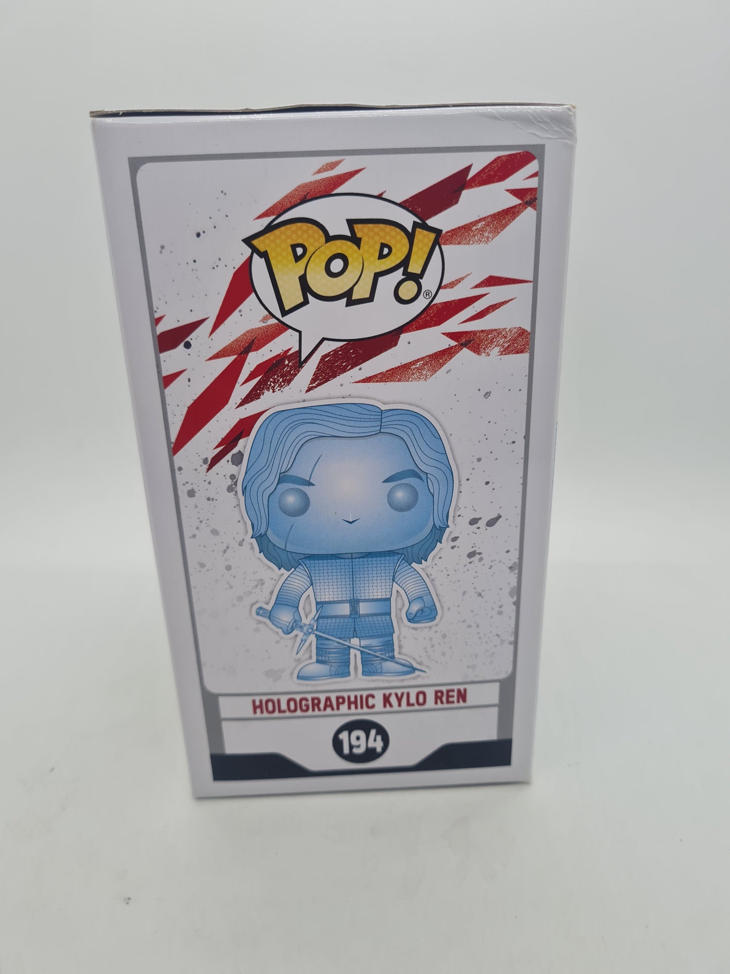 #194 Holographic Kylo Ren GLOW TARGET Star Wars Funko Pop