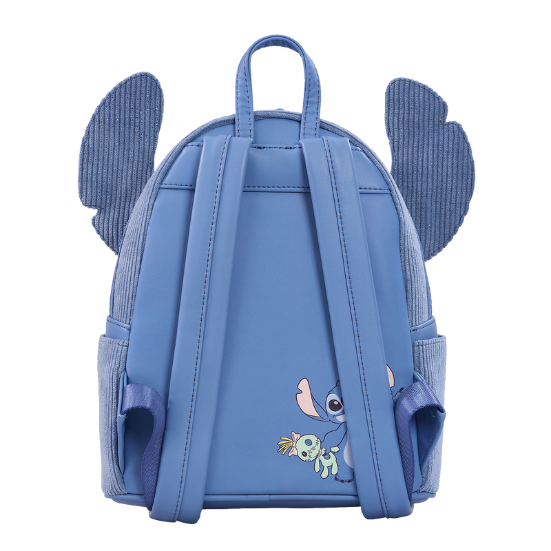 Lilo & Stitch Corduroy Mini Disney Loungefly Backpack