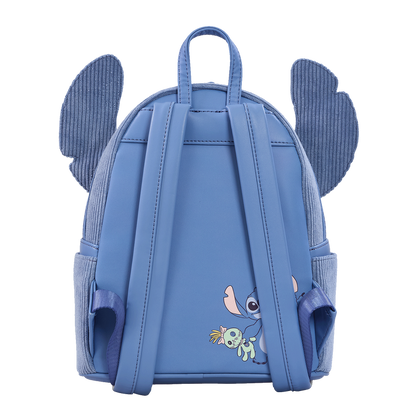 Lilo & Stitch Corduroy Mini Disney Loungefly Backpack