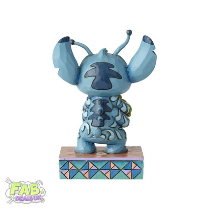 Strange Life Forms - Lilo and Stitch with Frog Figurine - Disney Traditions Ornament by Jim Shore