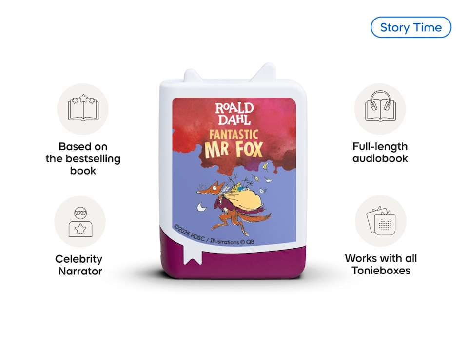 Roald Dahl Fantastic Mr Fox Book Tonies