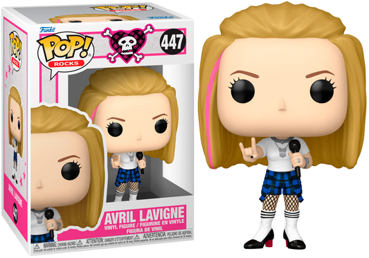 #447 Avril Lavigne Girlfriend Rocks Funko Pop