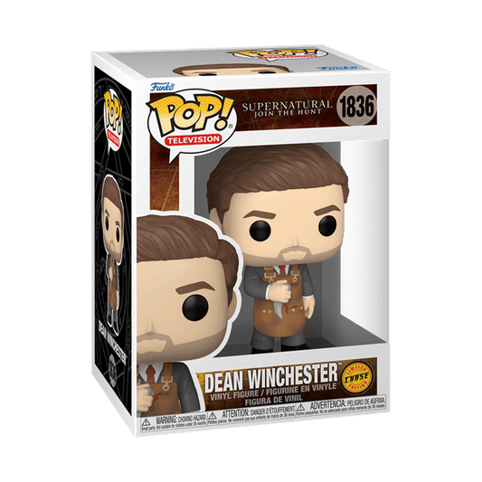 #1836 Dean Winchester CHASE Supernatural Television Funko Pop