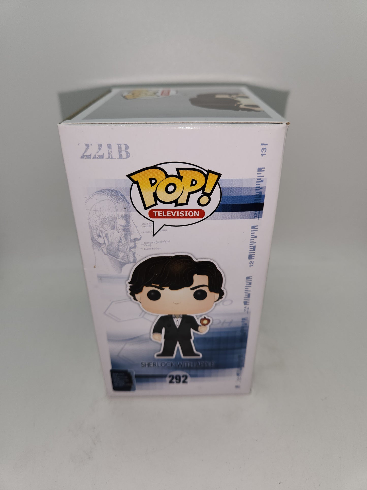 #292 Sherlock With Apple BAM EXCLUSIVE Sherlock Television Funko Pop