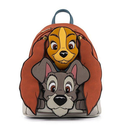 Lady and the Tramp Disney Cosplay Loungefly Mini Backpack