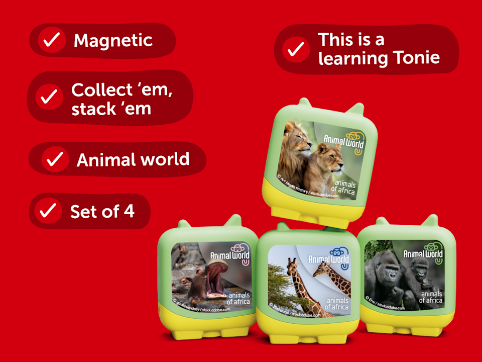 Animal World: Animals of Africa Clever Pocket Tonies