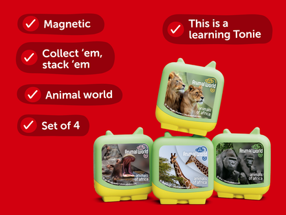 Animal World: Animals of Africa Clever Pocket Tonies
