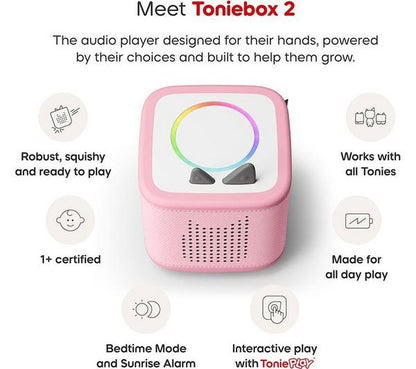 Toniebox 2 Cloud Pink Play Set Paw Patrol Chase UK Tonies Tonieplay