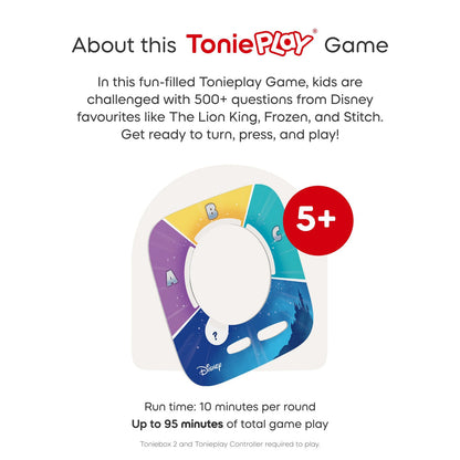 Toniebox 2 Sunset Red ToniePlay Bundle - Lion King Tonies