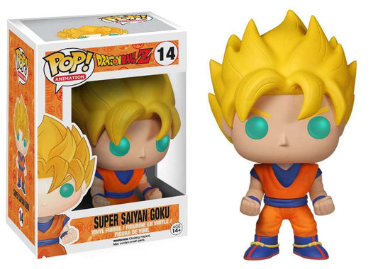 #14 Super Saiyan Goku Dragon Ball Z DBZ Animation Funko Pop