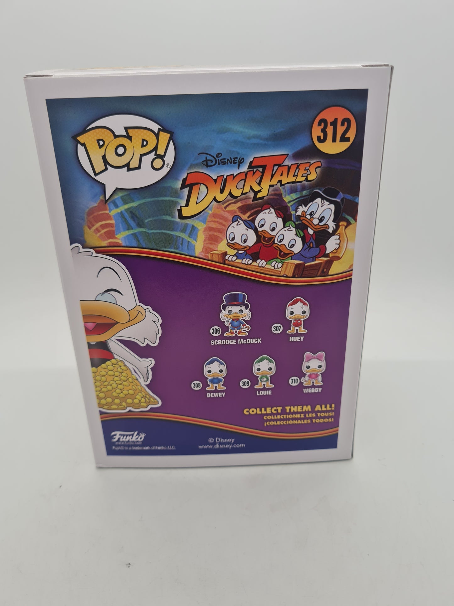 #312 Scrooge Mcduck 2017 FALL CONVENTION Disney Funko Pop