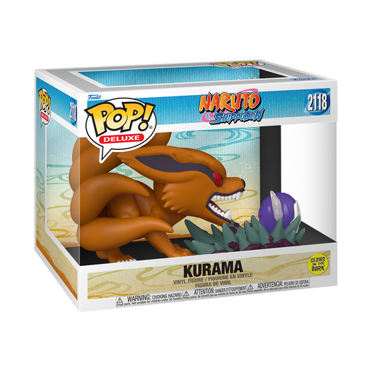 #2118 Kurama GLOW Naruto Animation Funko Pop