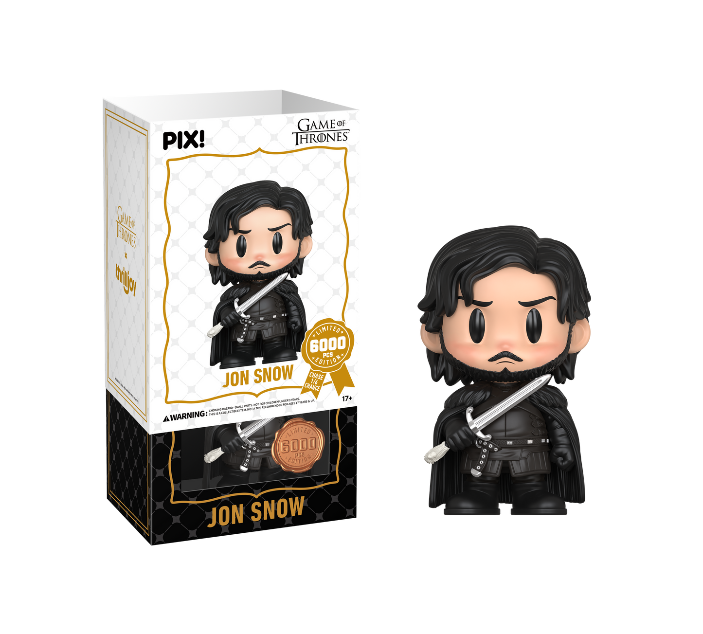 John Snow Game of Thrones Thrilljoy PIX! Sealed Chance of Chase