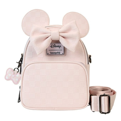 Minnie Mouse Evergreen Convertible Crossbody Loungefly Backpack