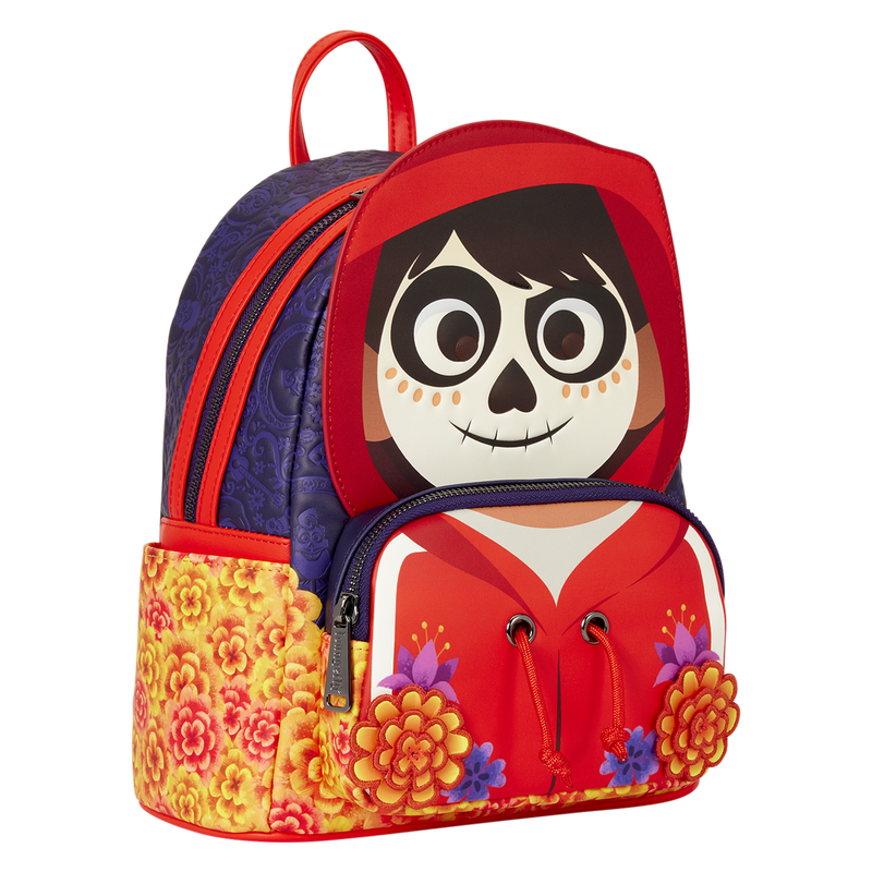 Coco Día de Muertos Miguel Cosplay Glow Disney Loungefly Mini Backpack