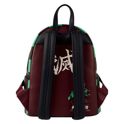 Tanjiro Kamado Cosplay Anime Demon Slayer Loungefly Mini Backpack