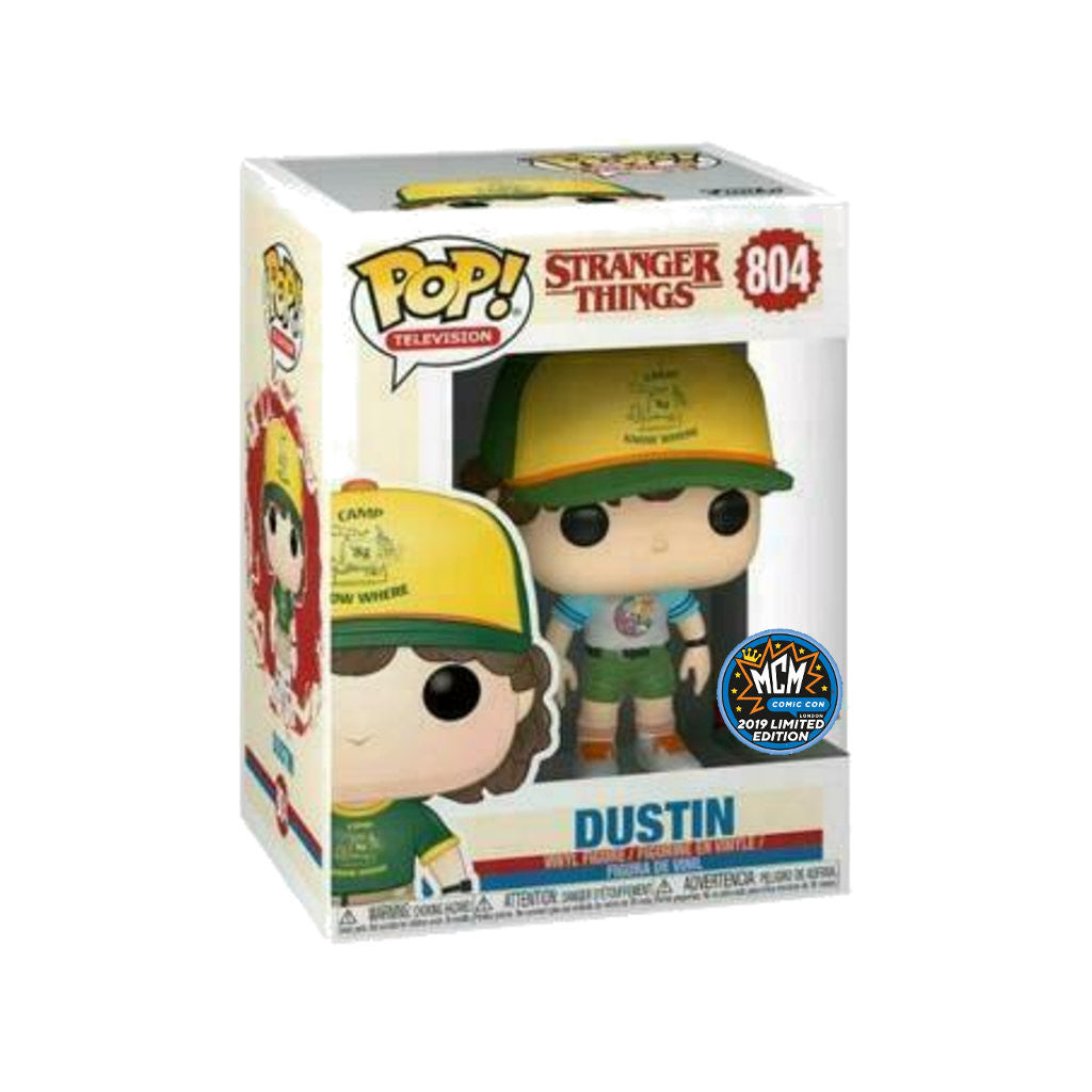 #804 Dustin MCM EXCLUSIVE Stranger Things Television Funko Pop
