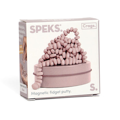 Crags Neutral Rose Magnetic Fidget Putty Magnets for Adults