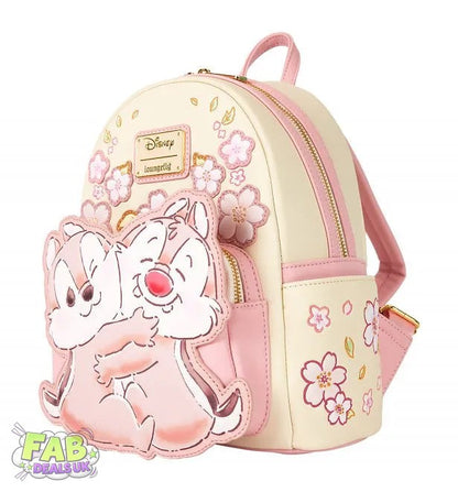 Chip n Dale Spring Disney Loungefly Mini Backpack