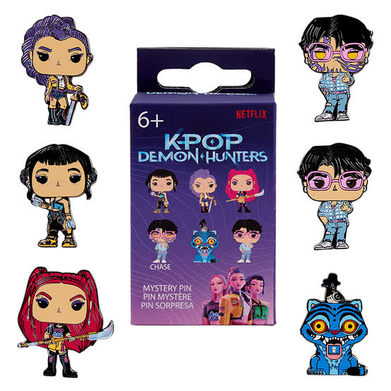 KPOP Demon Hunters Funko Loungefly Enamel Blind Box Pin