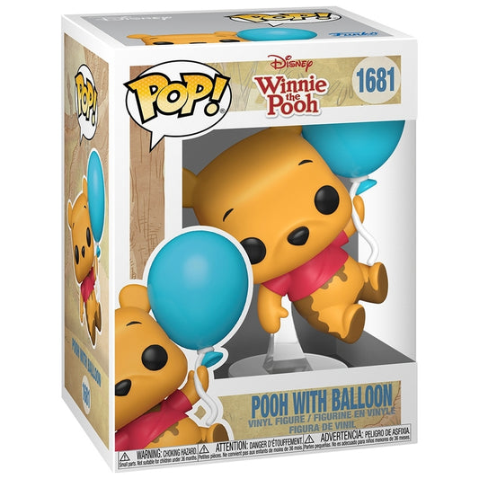 #1681 Pooh with Balloon Winnie The Pooh Disney Funko Pop