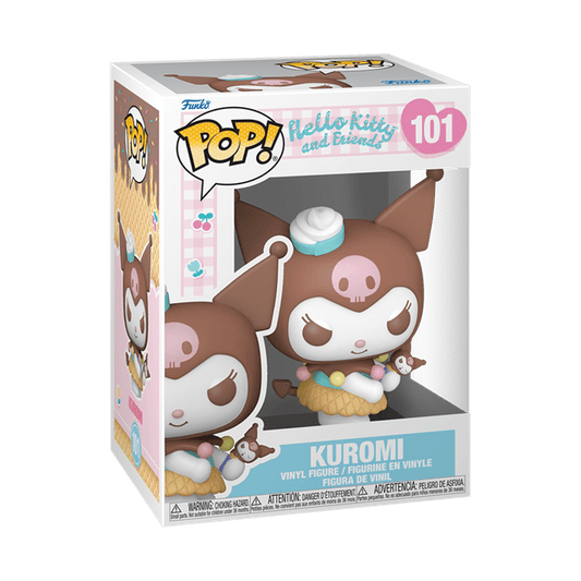 #101 Kuromi Ice Cream Hello Kitty And Friends Funko Pop