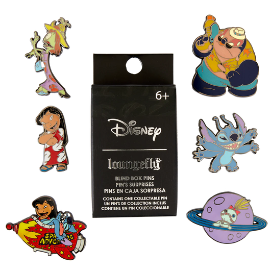 Lilo and Stitch Disney Loungefly Enamel Blind Box Pin