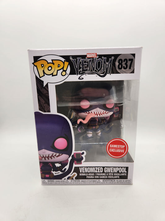 #837 Venomised Gwenpool GAMESTOP EXCLUSIVE Venom Marvel Funko Pop