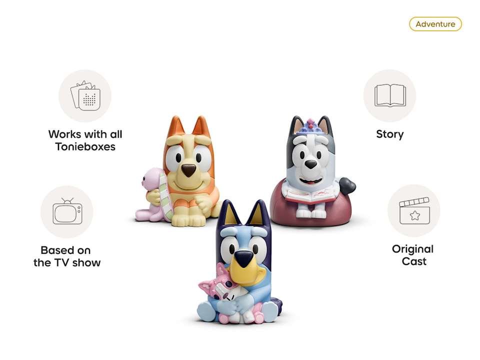 Bluey Multipack Tonies - Bluey, Bingo, and Muffin