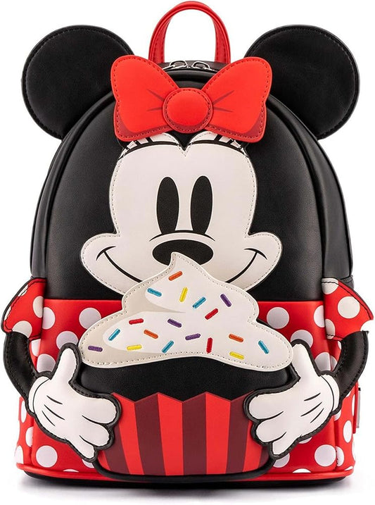Minnie Mouse Sprinkle Cupcake Oh My Sweets Disney Loungefly Mini Backpack