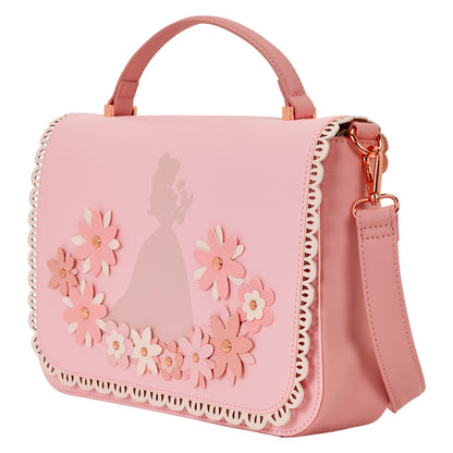 Pink Disney Princess Stained Glass Crossbody Loungefly