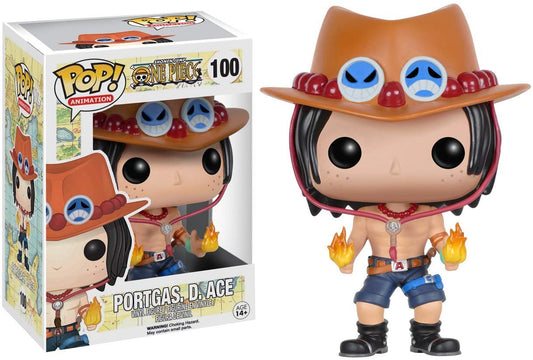 #100 Portgas. D. Ace One Piece Animation Funko Pop