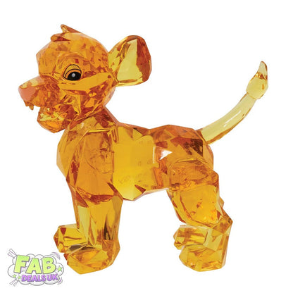Simba Lion King Disney Facet Ornament