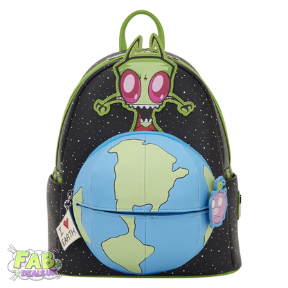 Invader Zim Glow Nickelodeon Loungefly Mini Backpack