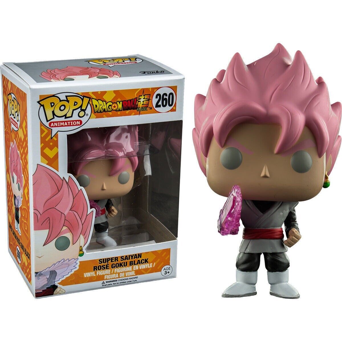 #260 Super Saiyan Rosé Goku Black Dragon Ball Z DBZ Animation Funko Pop